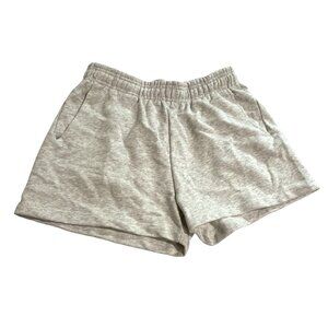 Adanola Sweat Shorts in Light Grey Melange